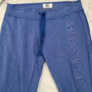 Blue American Vintage Flare Pants